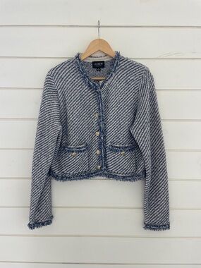 J. Crew Collection Cropped Lady Jacket size M